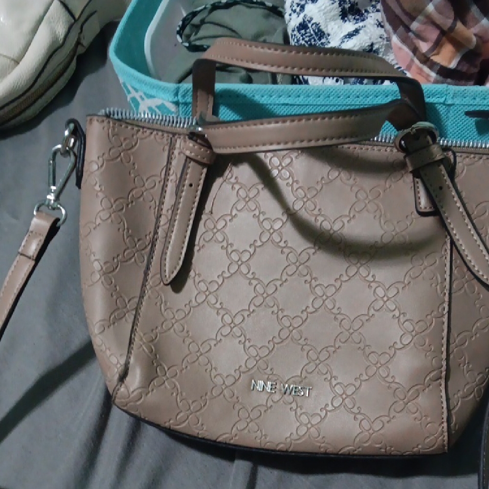Nine West Tan Handbag